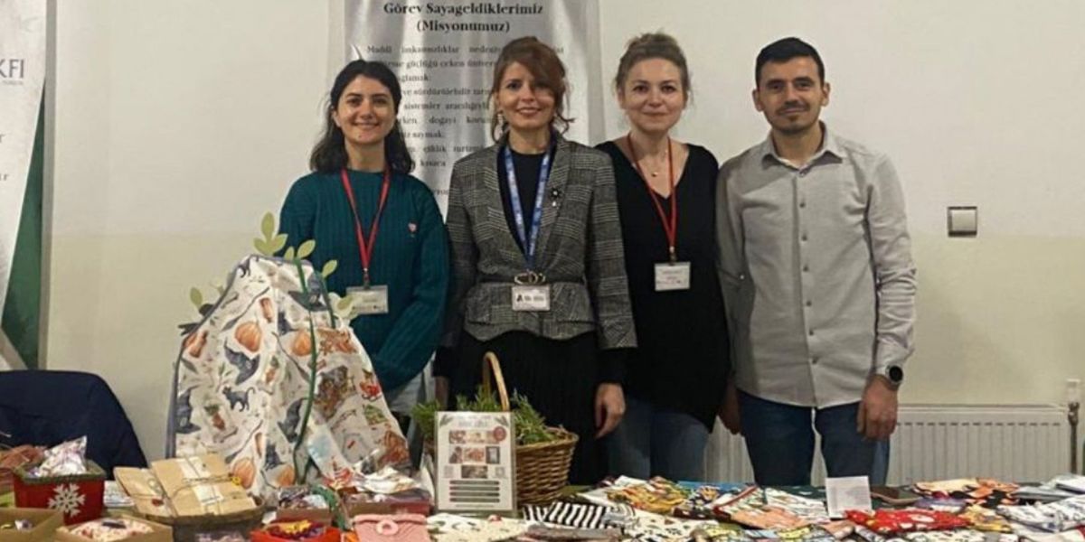 YERLİ MALI HAFTASI KAPSAMINDA EGET VAKFI İKTİSADİ İŞLETMESİ’NİN ÜRÜNLERİ MBA OKULU’NDA