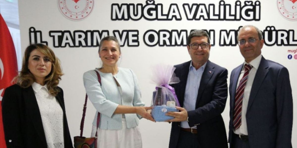 MUĞLA İL TARIM VE ORMAN MÜDÜRÜ SAYIN BARIŞ SAYLAK’I MAKAMINDA ZİYARET ETTİK
